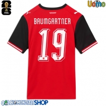 Maglie da calcio Austria Christoph Baumgartner #19 Prima Maglia Mondiali 2026  Manica Corta